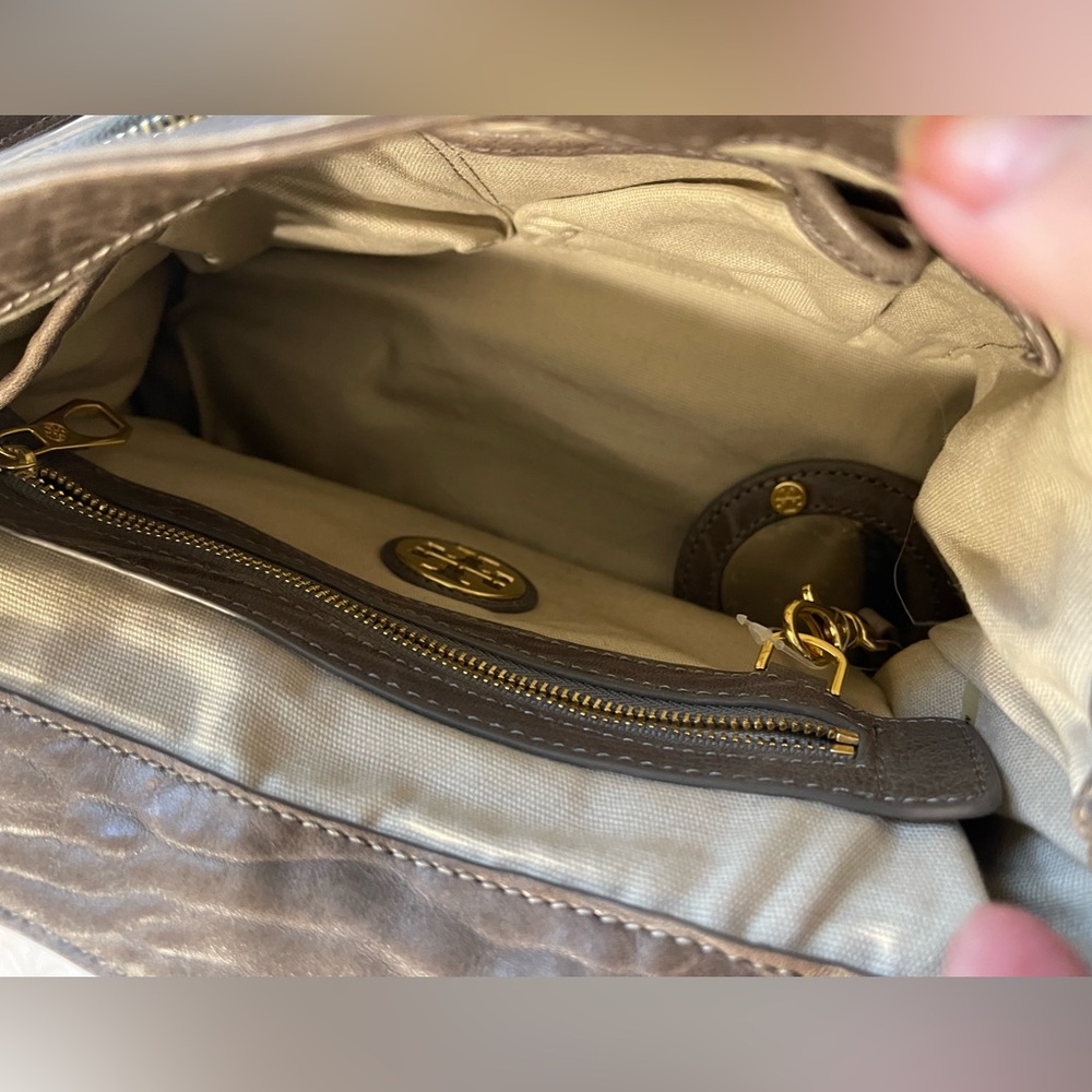 Vintage Tory Burch  Brown Leather 797 messenger bag - Picture 7 of 14